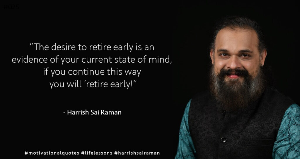 Harrish Sai Raman - Motivational Quotes