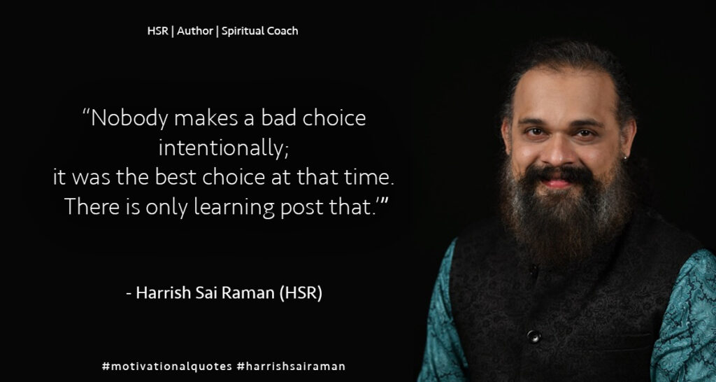 Harrish Sai Raman - Motivational Quotes