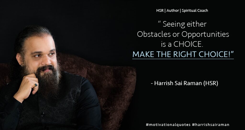 Harrish Sai Raman - Motivational Quotes