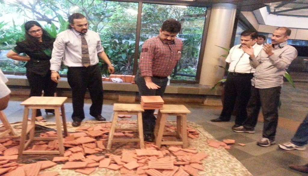 Tile Breaking-Corporate Team Building Exercise