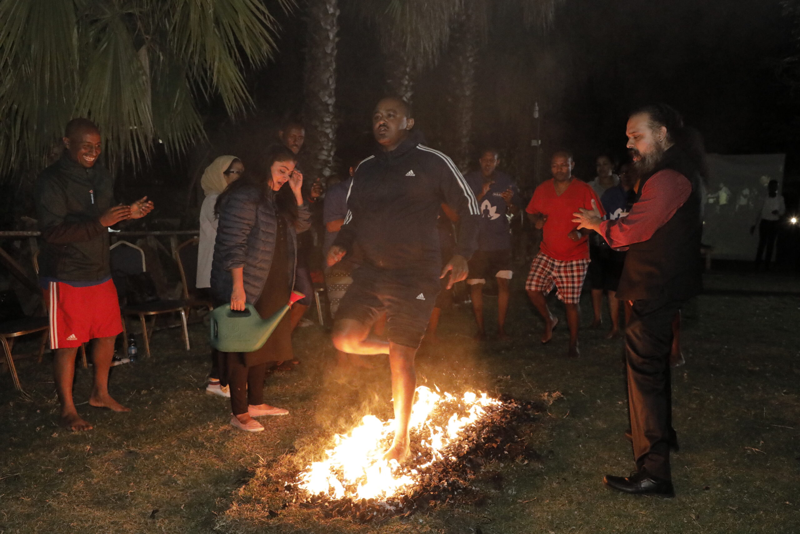 Fire Walk By Harrish Sai Raman (HSR) - Team Building Exercise | Best Corporate Trainer In India